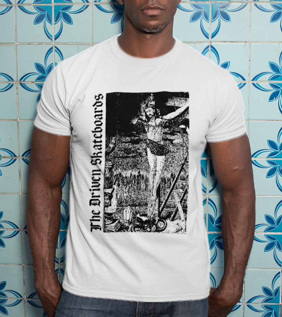 The Driven Skateboards Skeleton Rider T-Shirt