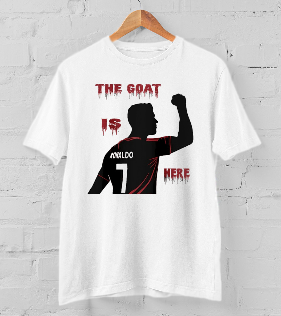 The Goat Is Here Cristiano Ronaldo 7 T-Shirt