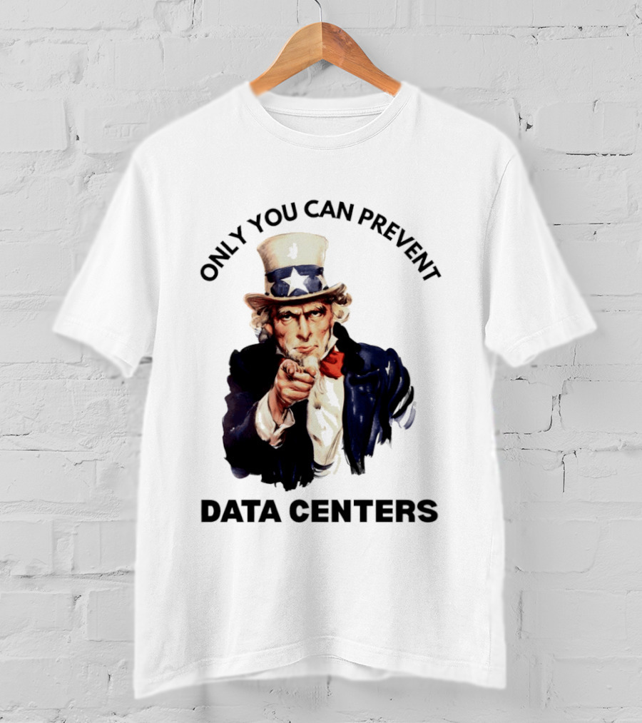 Uncle Sam Only You Can Prevent Data Centers Fourth Of July T-Shirt
