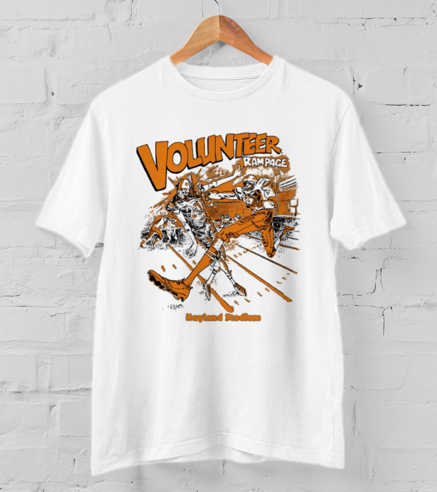 Volunteer Rampage Neyland Stadium Tennessee Volunteers T-Shirt