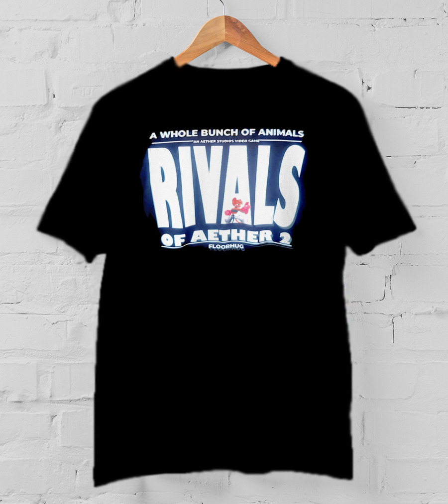 A Whole Bunch Of Animals Rivals Of Aether 2 An Aether Studios Video Game Floorhug T-Shirt