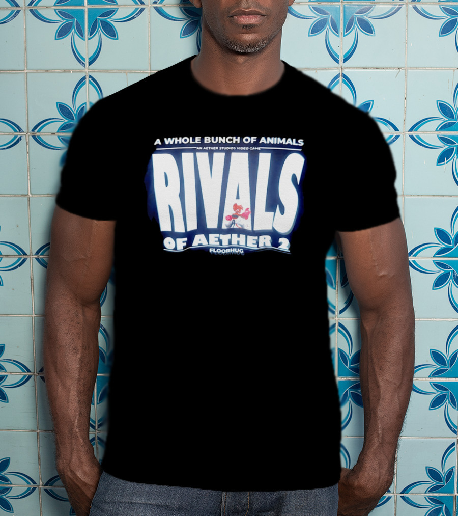 A Whole Bunch Of Animals Rivals Of Aether 2 An Aether Studios Video Game Floorhug T-Shirt