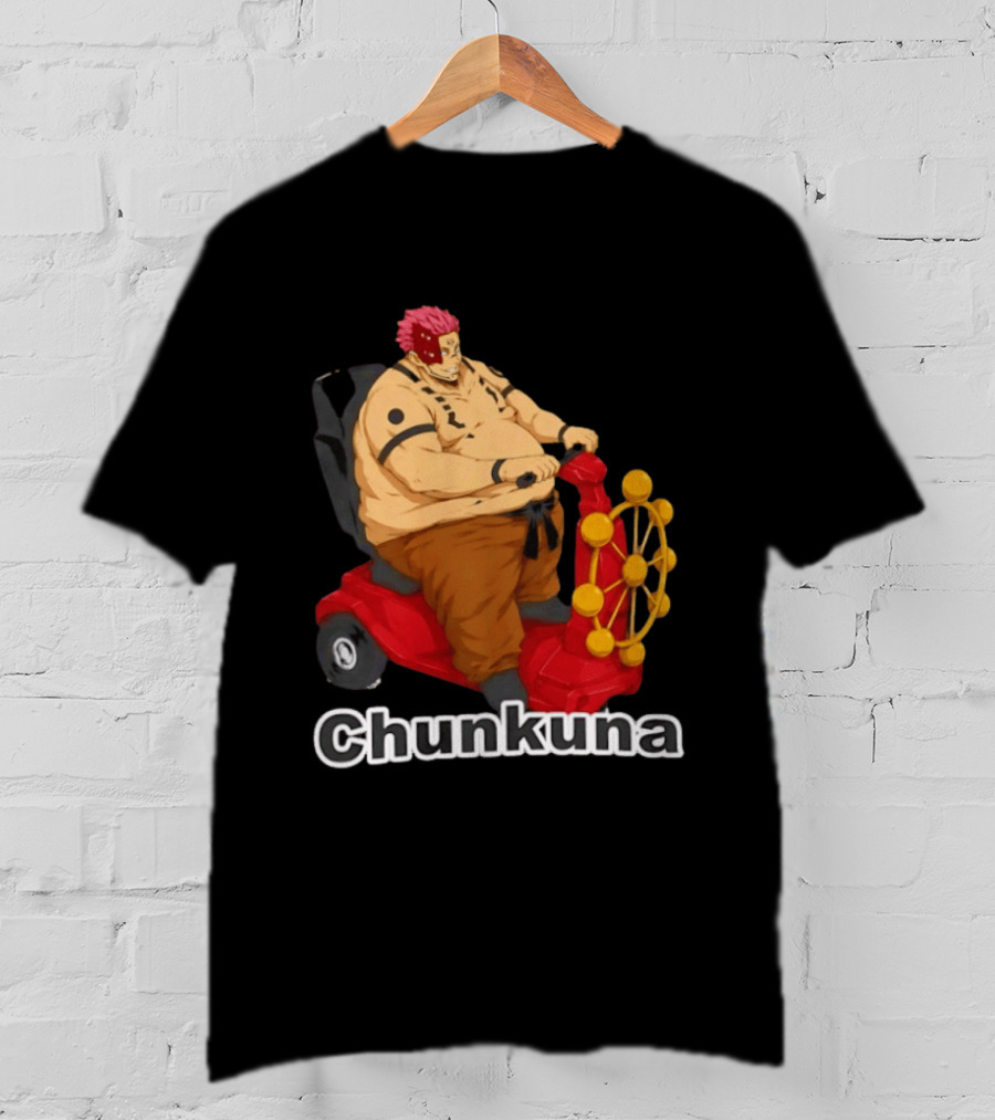Chunkuna Jujutsu Kaisen Sukuna Parody Anime Manga T-Shirt
