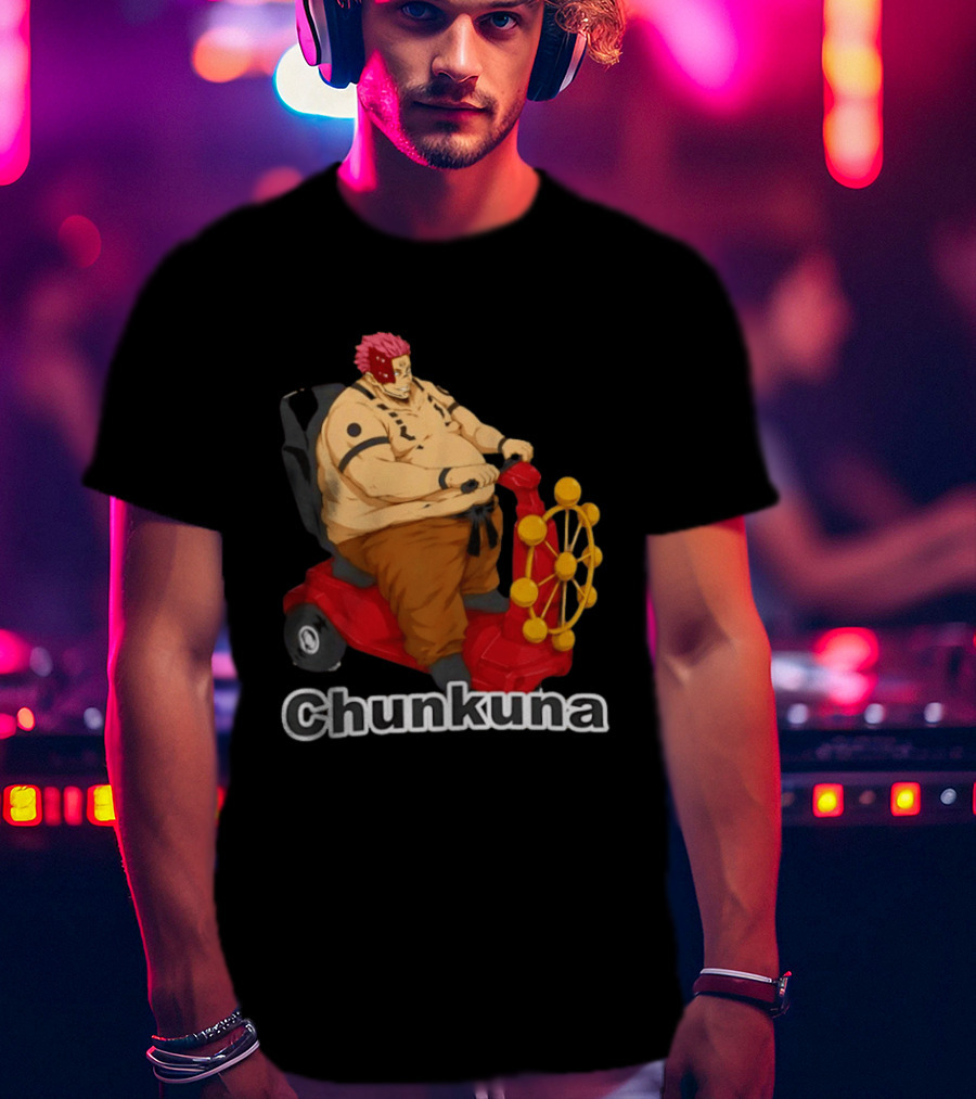 Chunkuna Jujutsu Kaisen Sukuna Parody Anime Manga T-Shirt