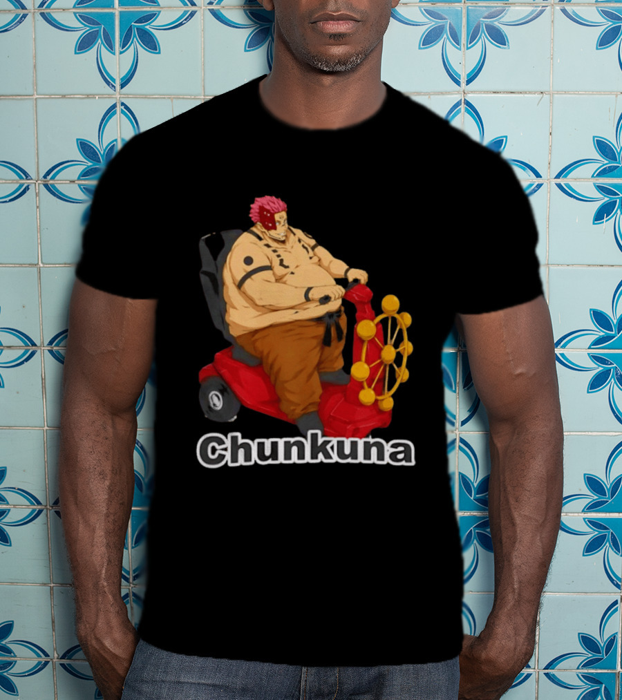 Chunkuna Jujutsu Kaisen Sukuna Parody Anime Manga T-Shirt