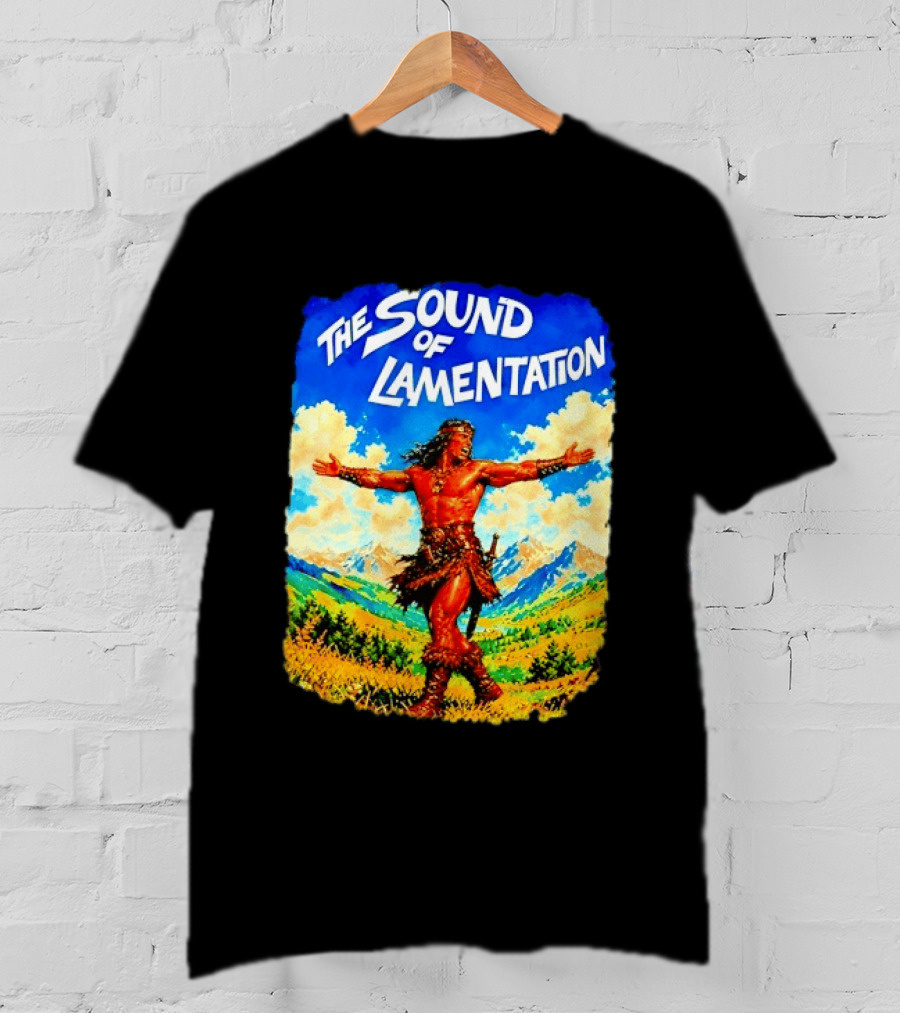 The Sound Of Lamentation Conan The Barbarian Scenic Landscape T-Shirt
