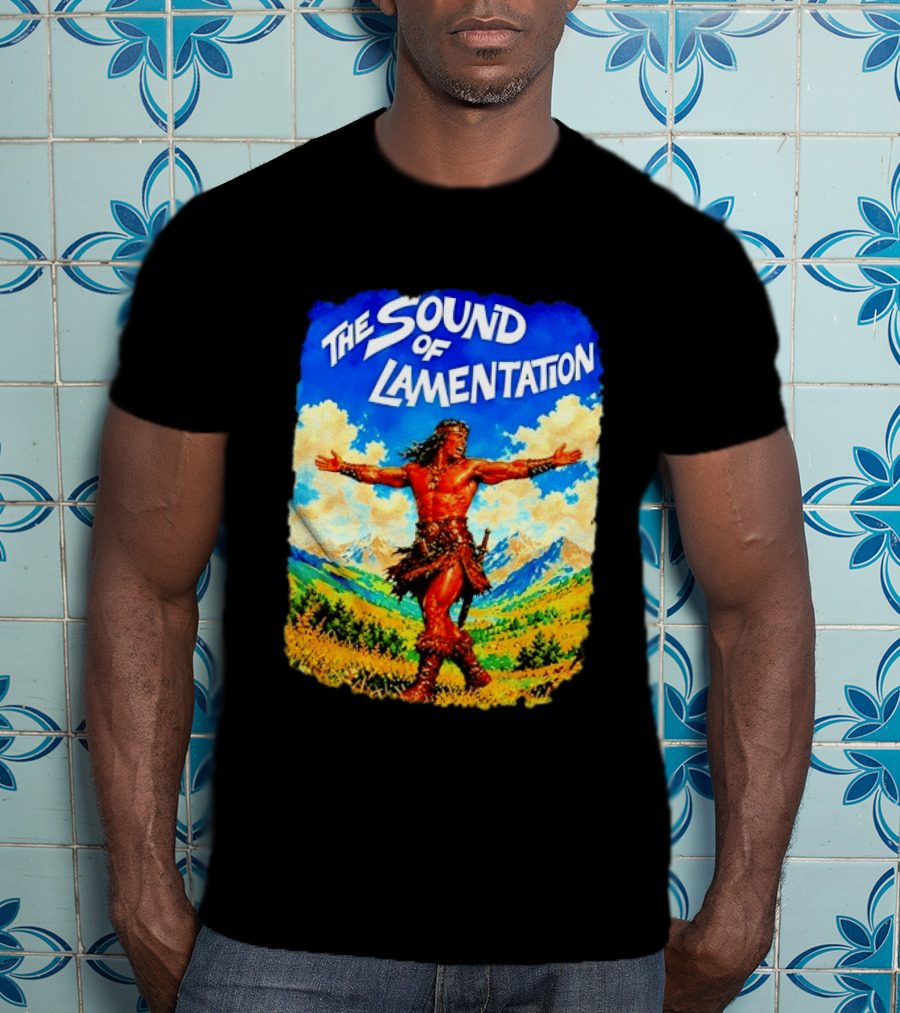 The Sound Of Lamentation Conan The Barbarian Scenic Landscape T-Shirt
