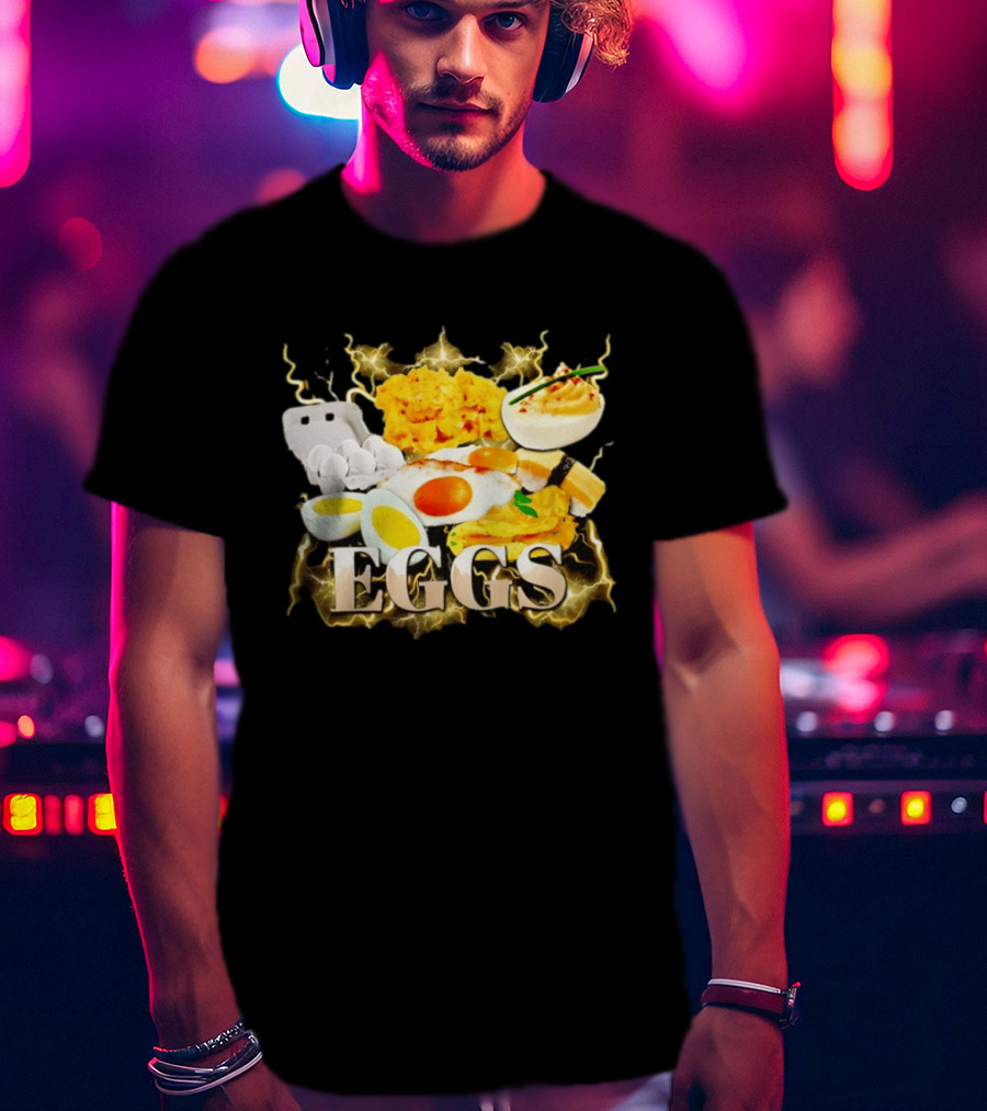 EGGS Lightning Breakfast Explosion Bootleg T-Shirt