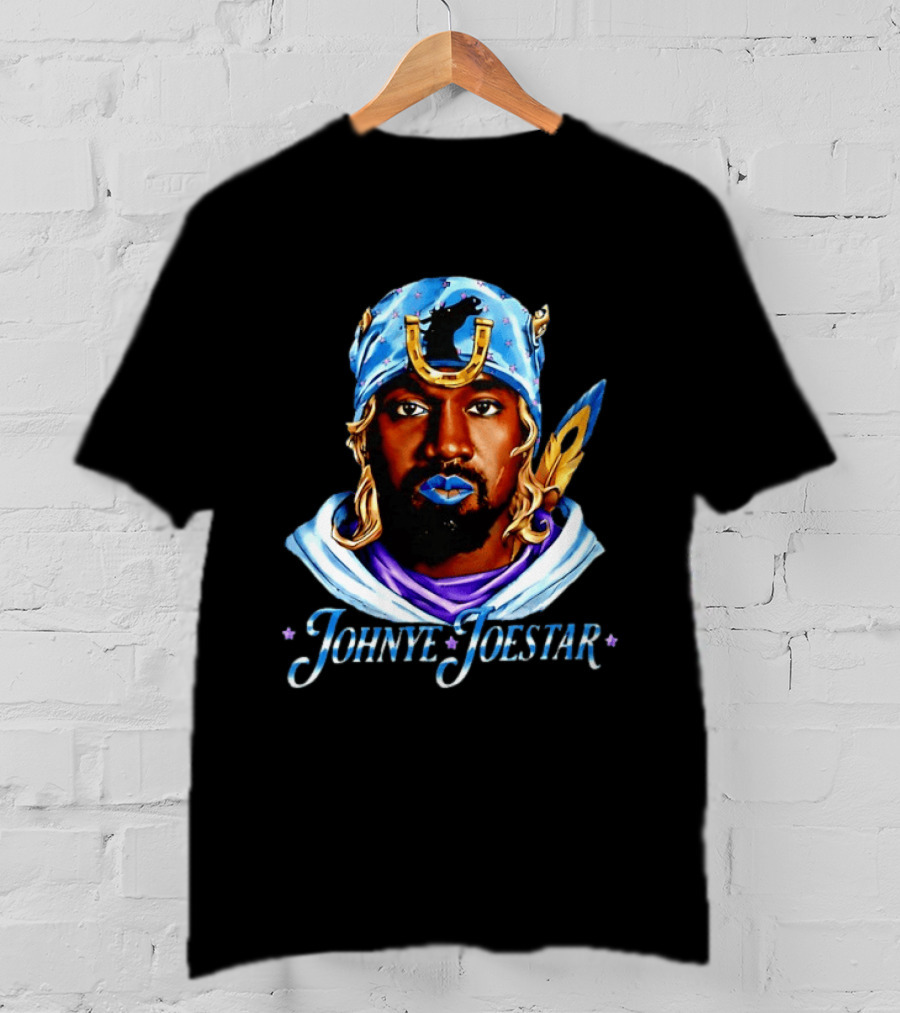 Kanye West Johnye Joestar JoJo's Bizarre Adventure Mashup T-Shirt