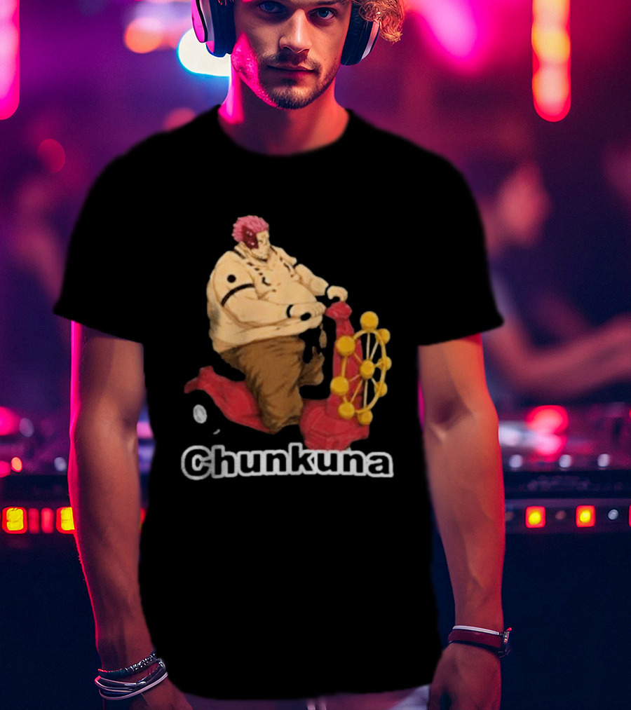 Goofyahhtees Chunkuna Riding Ferris Wheel Machine T-Shirt