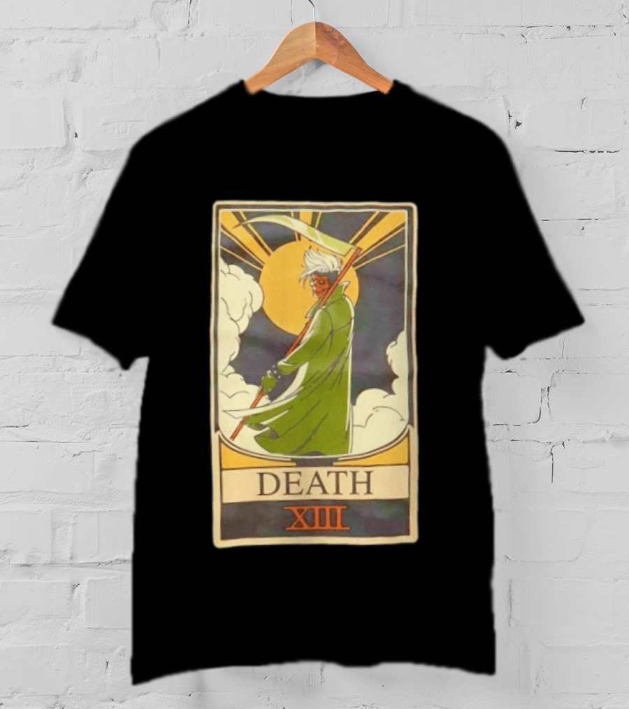 Marvel X Men '97 Gambit Tarot Card Death XIII T-Shirt