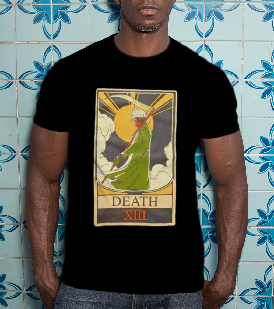 Marvel X Men '97 Gambit Tarot Card Death XIII T-Shirt