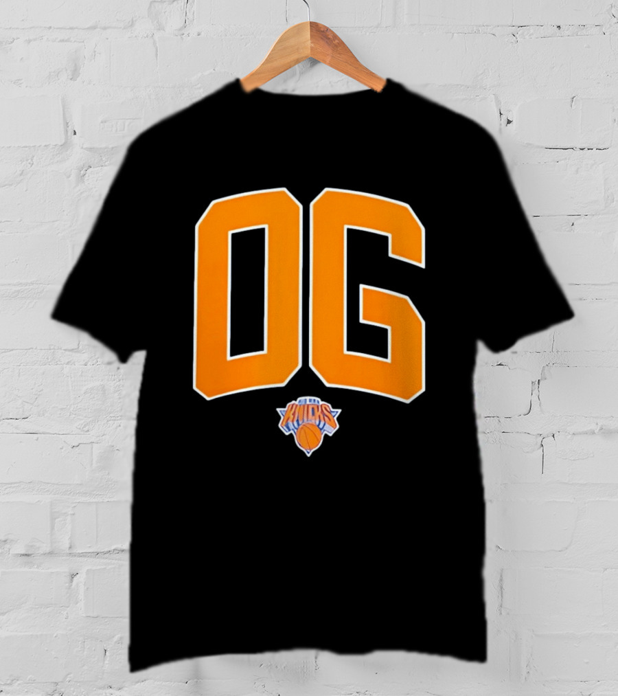 New York Knicks OG Anunoby Basketball T-Shirt