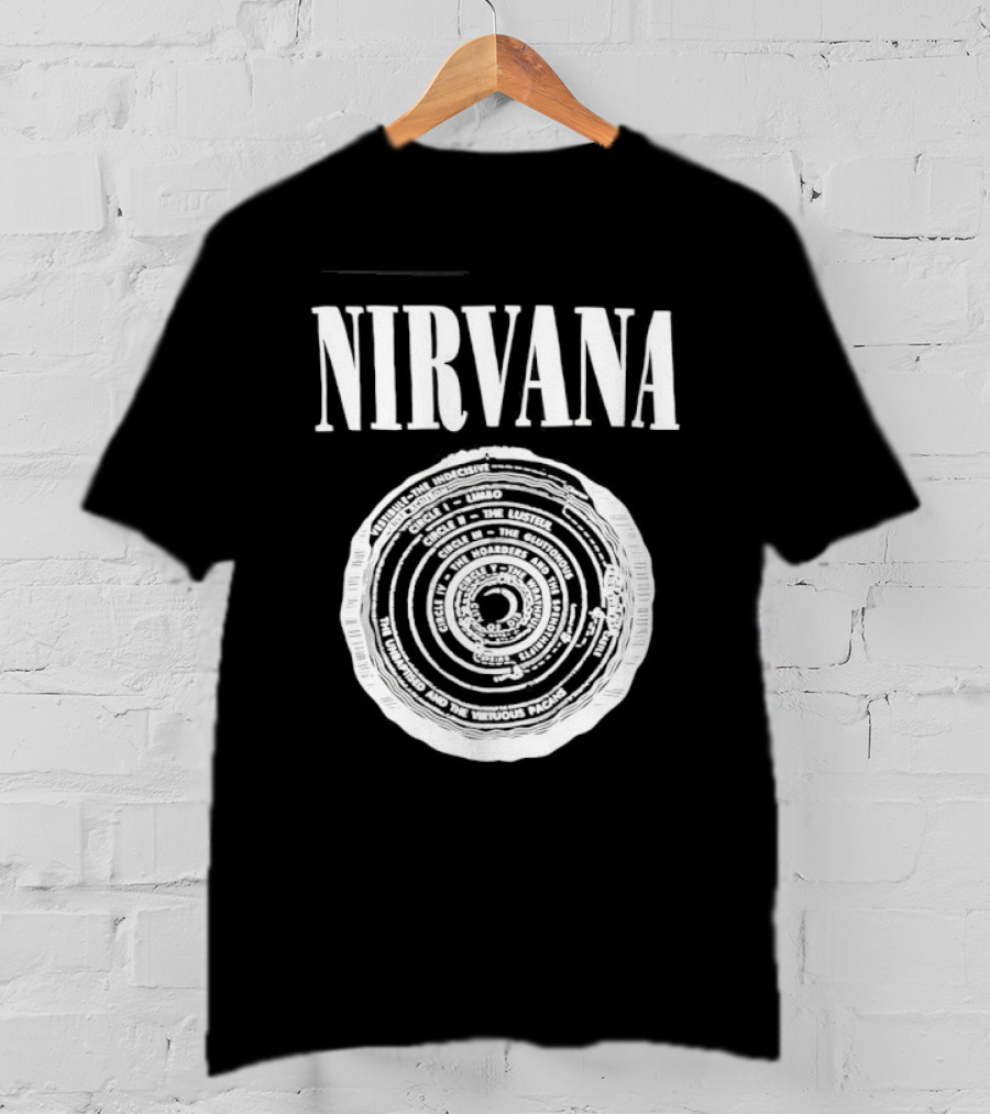 Nirvana Dante's Inferno Circles Of Hell T-Shirt