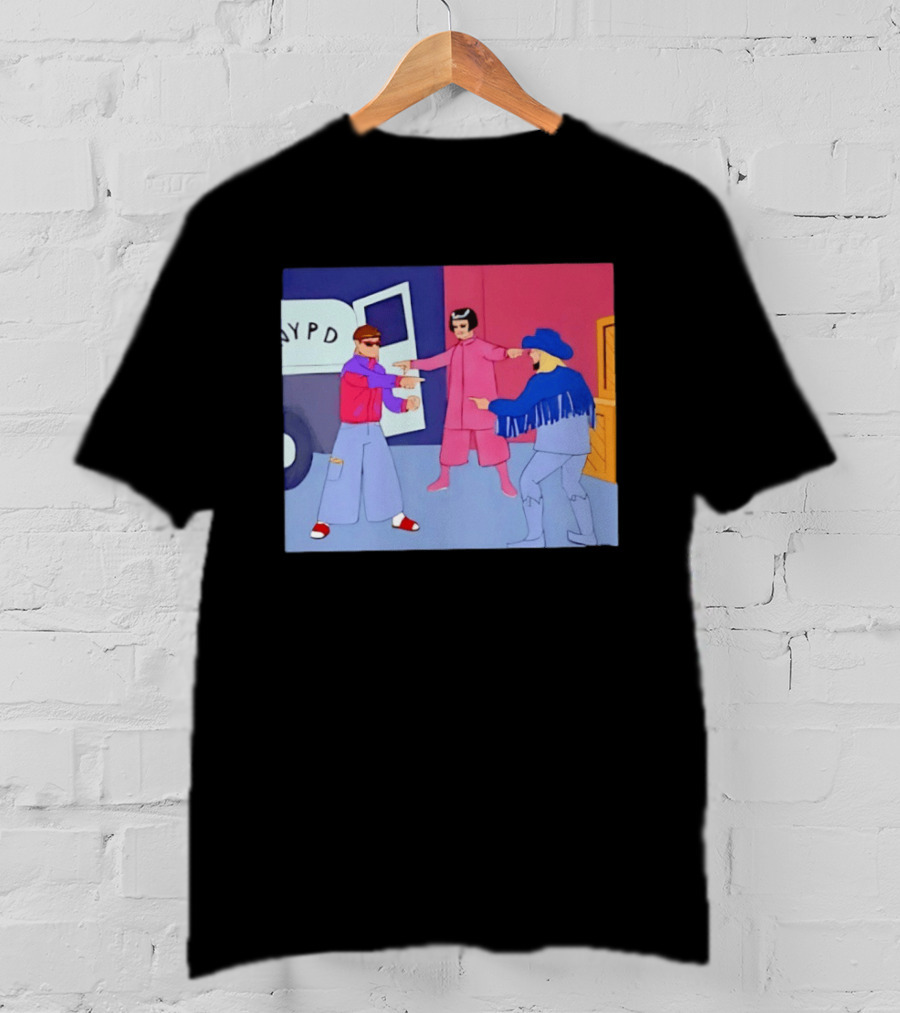Oliver Tree NYPD Spider Man Pointing Meme T-Shirt