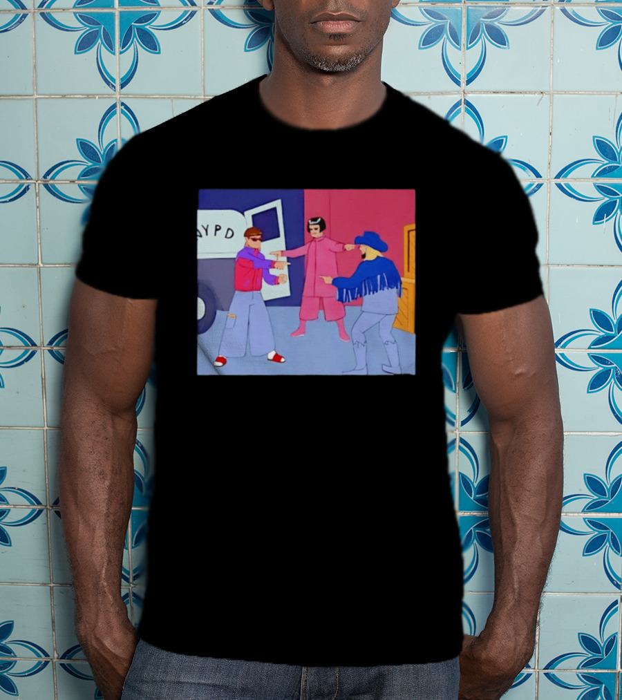 Oliver Tree NYPD Spider Man Pointing Meme T-Shirt