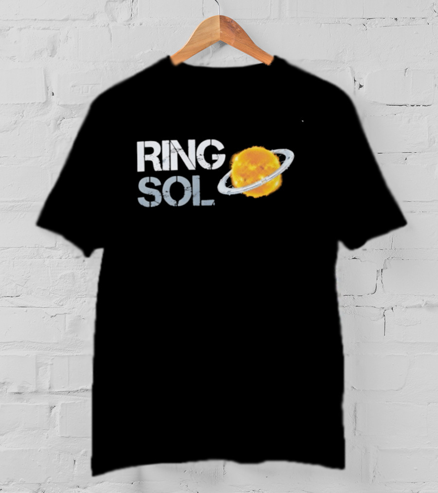 Ring Sol Space Astronomy Science Fiction Solar System Planetary Rings T-Shirt