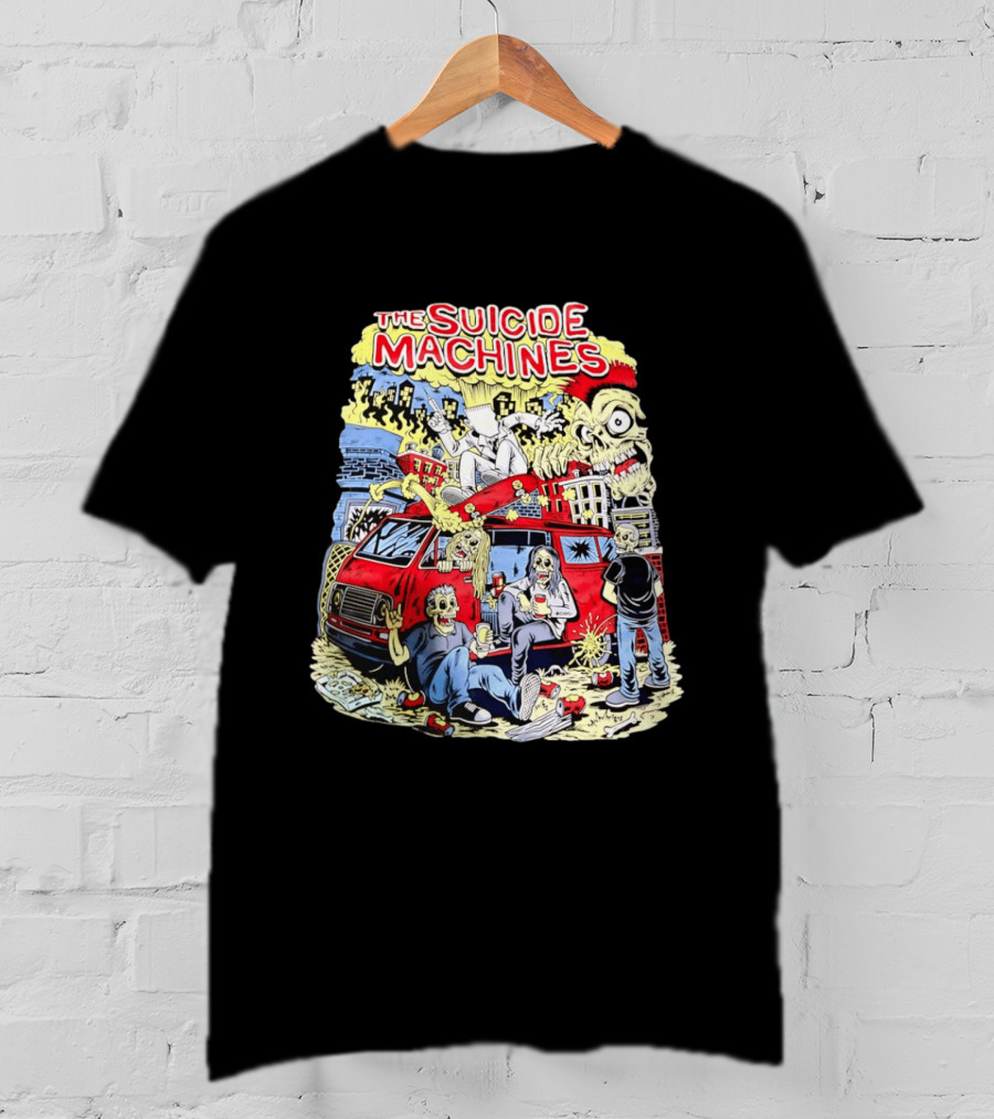 The Suicide Machines Punk Rock Zombie Van Frenzy T-Shirt