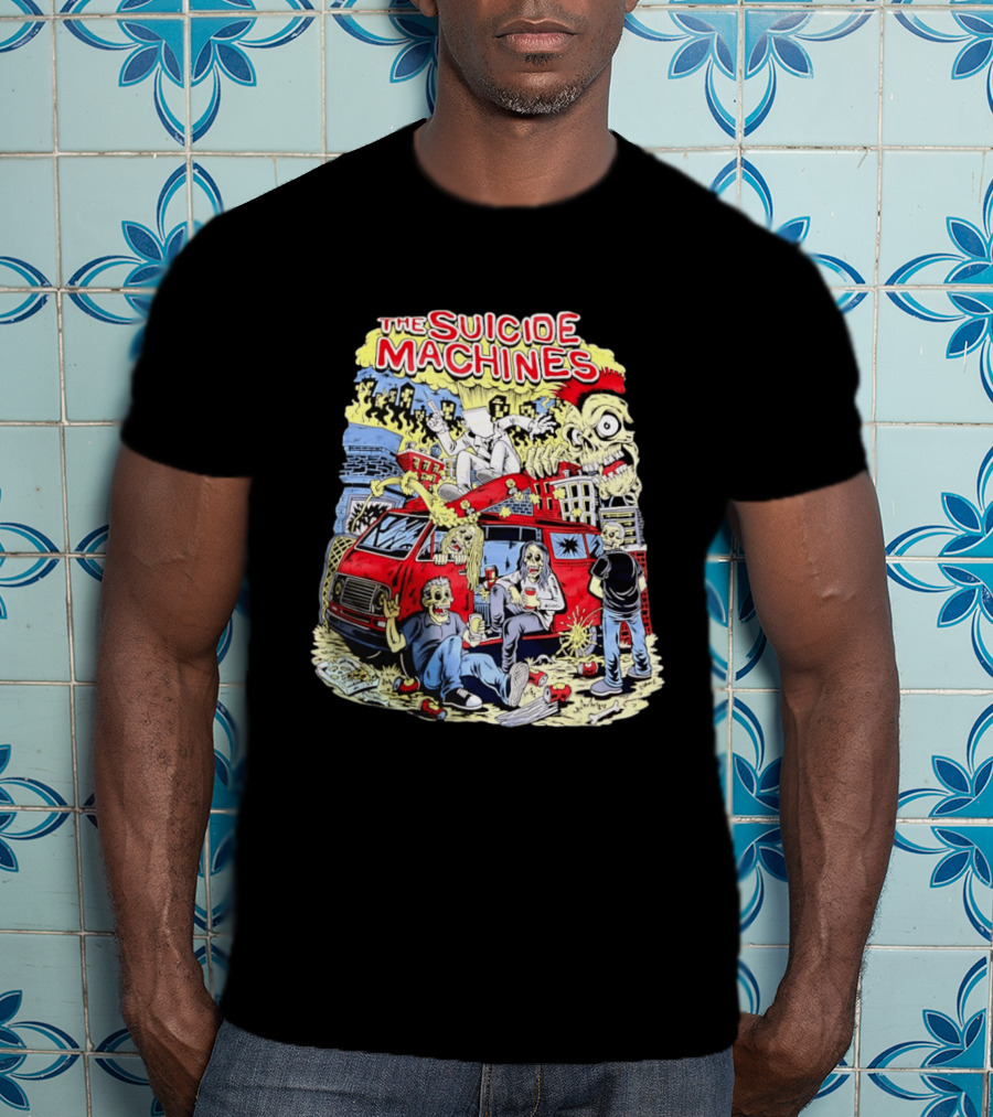 The Suicide Machines Punk Rock Zombie Van Frenzy T-Shirt