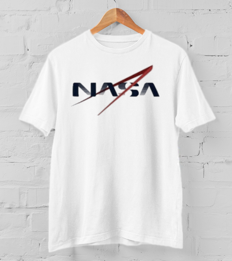 2046 NASA Redesign Ringer T-Shirt