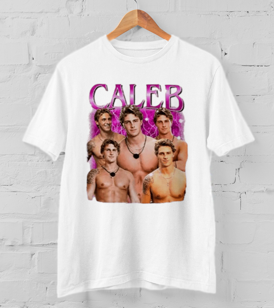 Caleb Love Island USA Reality TV Collage T-Shirt