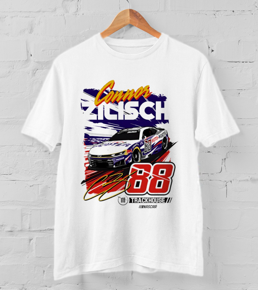 Connor Zilisch 88 Trackhouse Racing NASCAR Chevrolet Camaro Racing Apparel Merch T-Shirt