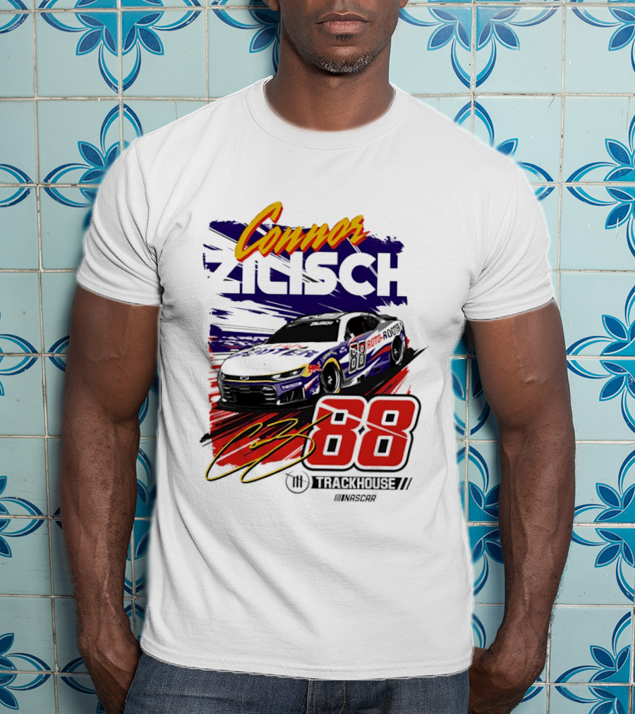 Connor Zilisch 88 Trackhouse Racing NASCAR Chevrolet Camaro Racing Apparel Merch T-Shirt