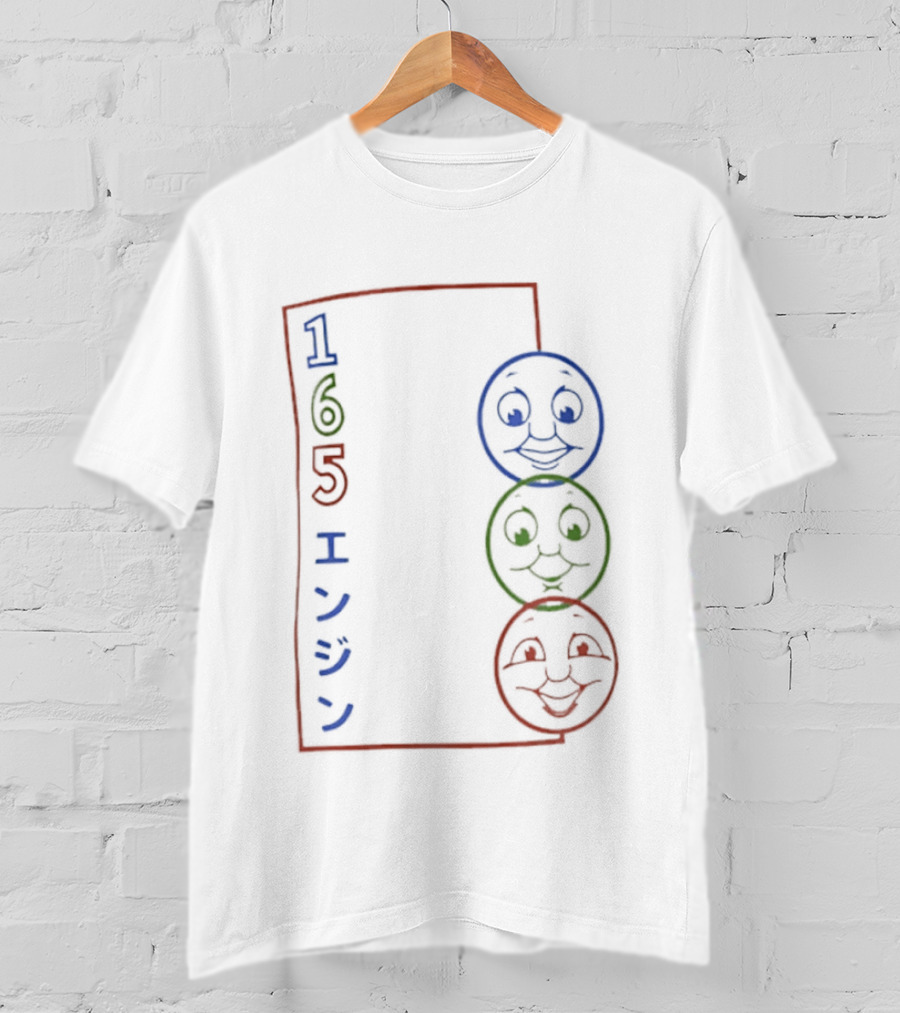 Thomas And Friends 165 Engine Faces Japanese T-Shirt