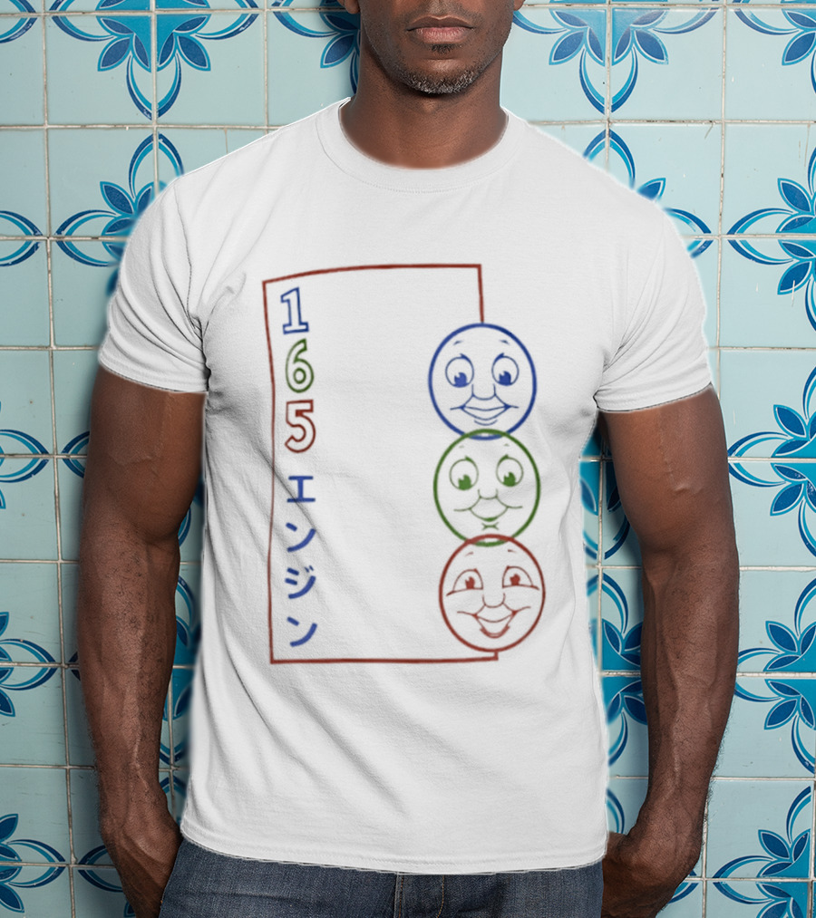 Thomas And Friends 165 Engine Faces Japanese T-Shirt
