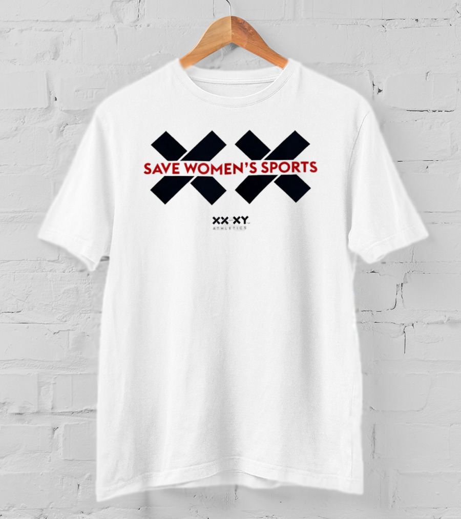 XX XY Athletics Save Women's Sports Empowerment Movement T-Shirt