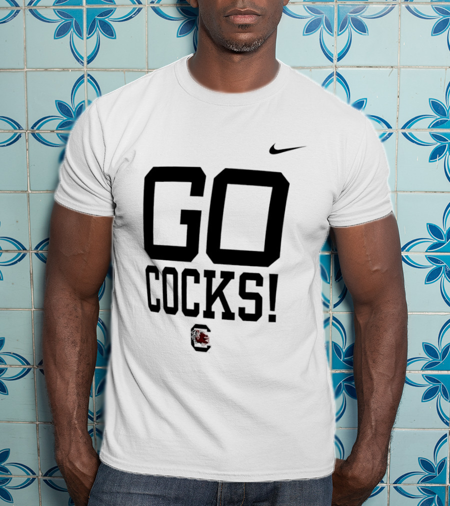 Nike South Carolina Gamecocks Go Cocks NCAA University Of South Carolina Team T-Shirt