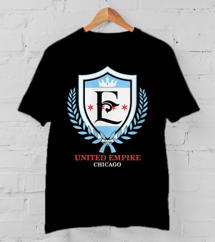United Empire Chicago E Shield Stars Crown Laurel T-Shirt