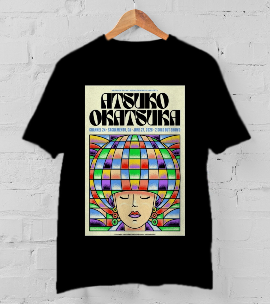Atsuko Okatsuka Channel 24 Sacramento CA June 27 2026 Two Sold Out Shows T-Shirt