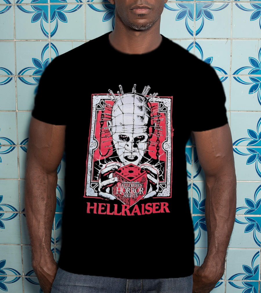 Universal Studios Halloween Horror Nights 2026 Pinhead Hellraiser T-Shirt