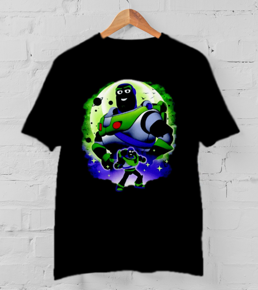 Buzz Lightyear Toy Story To Infinity And Beyond Lunar Adventure T-Shirt