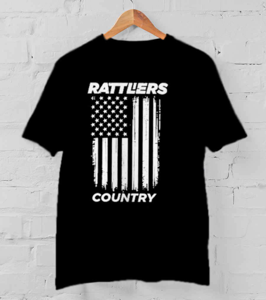 Rattlers Country American Flag T-Shirt