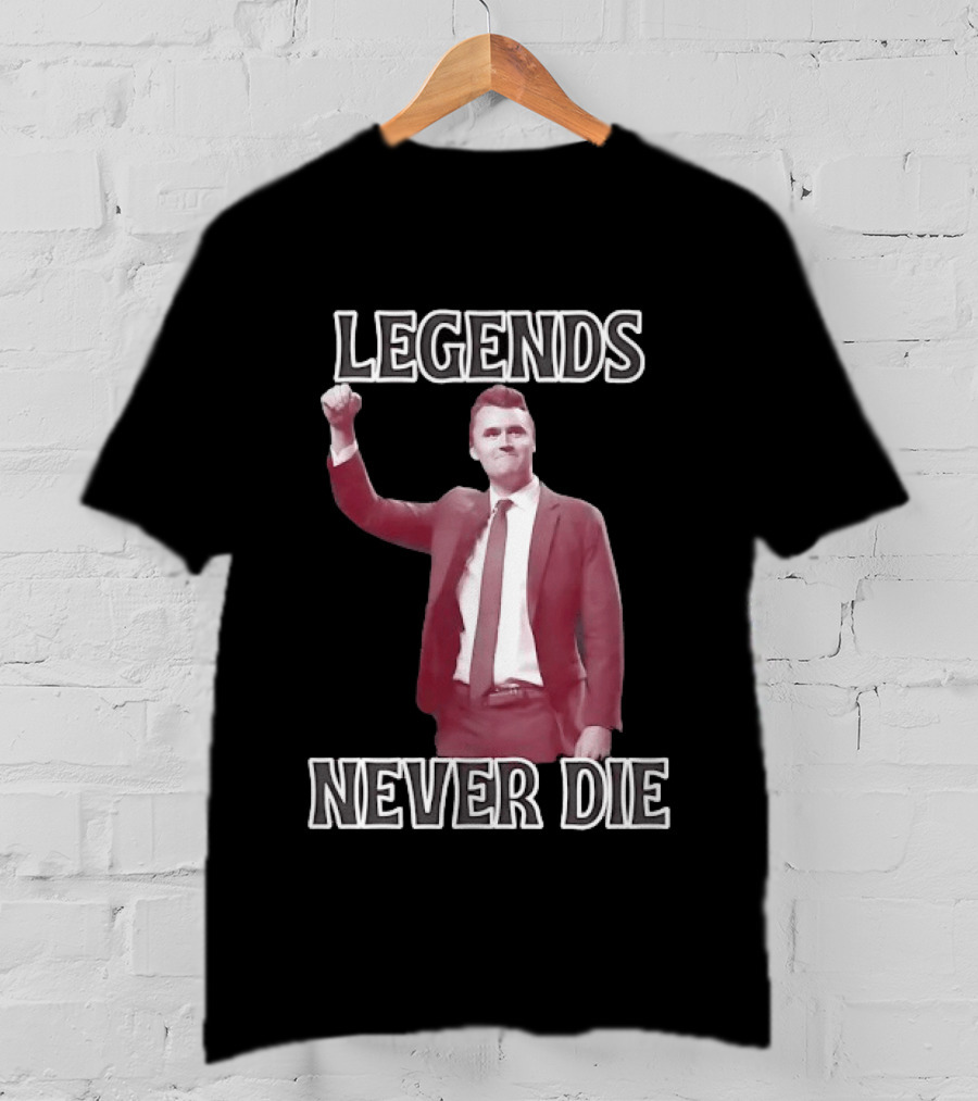 Charlie Kirk Legends Never Die Turning Point USA T-Shirt