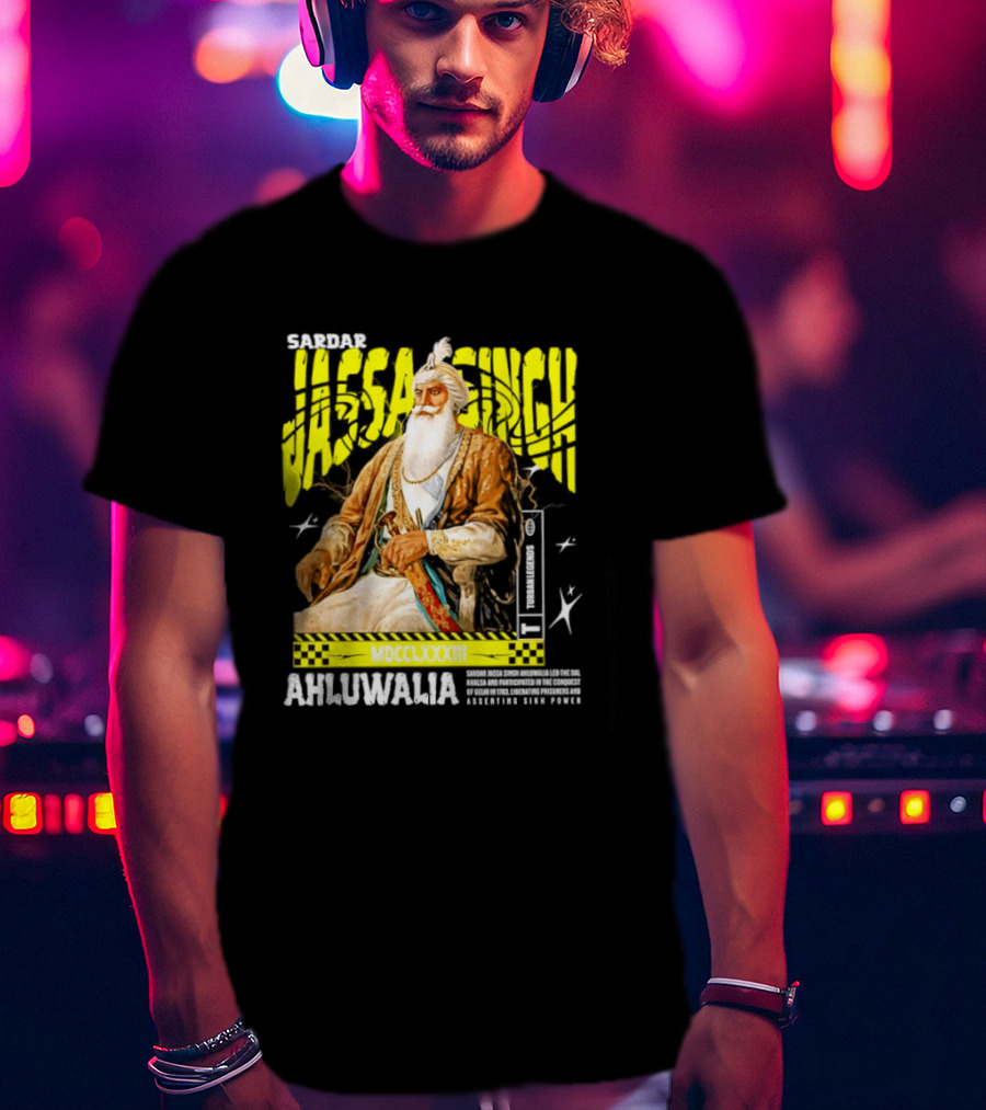 Sardar Jassa Singh Ahluwalia Turban Legends MDCCLXXXIII T-Shirt
