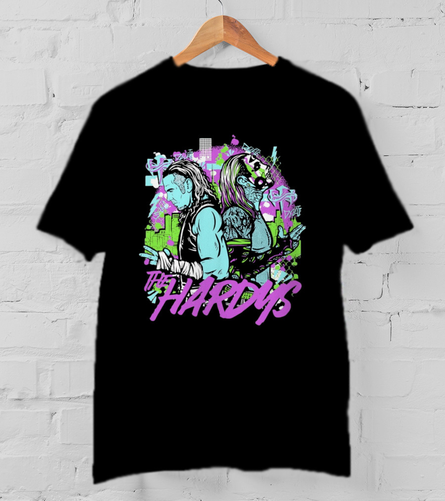 The Hardys Delete Wrestling Matt Hardy Jeff Hardy T-Shirt