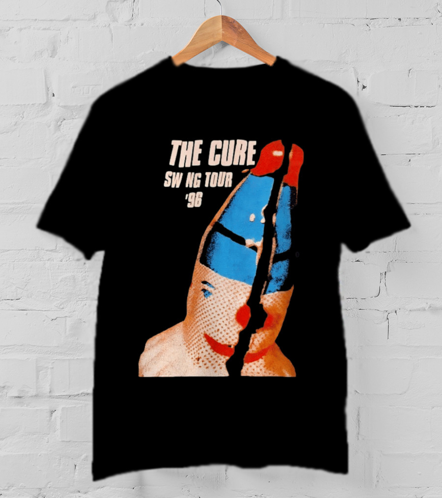 The Cure Swing Tour 96 Clown Face T-Shirt