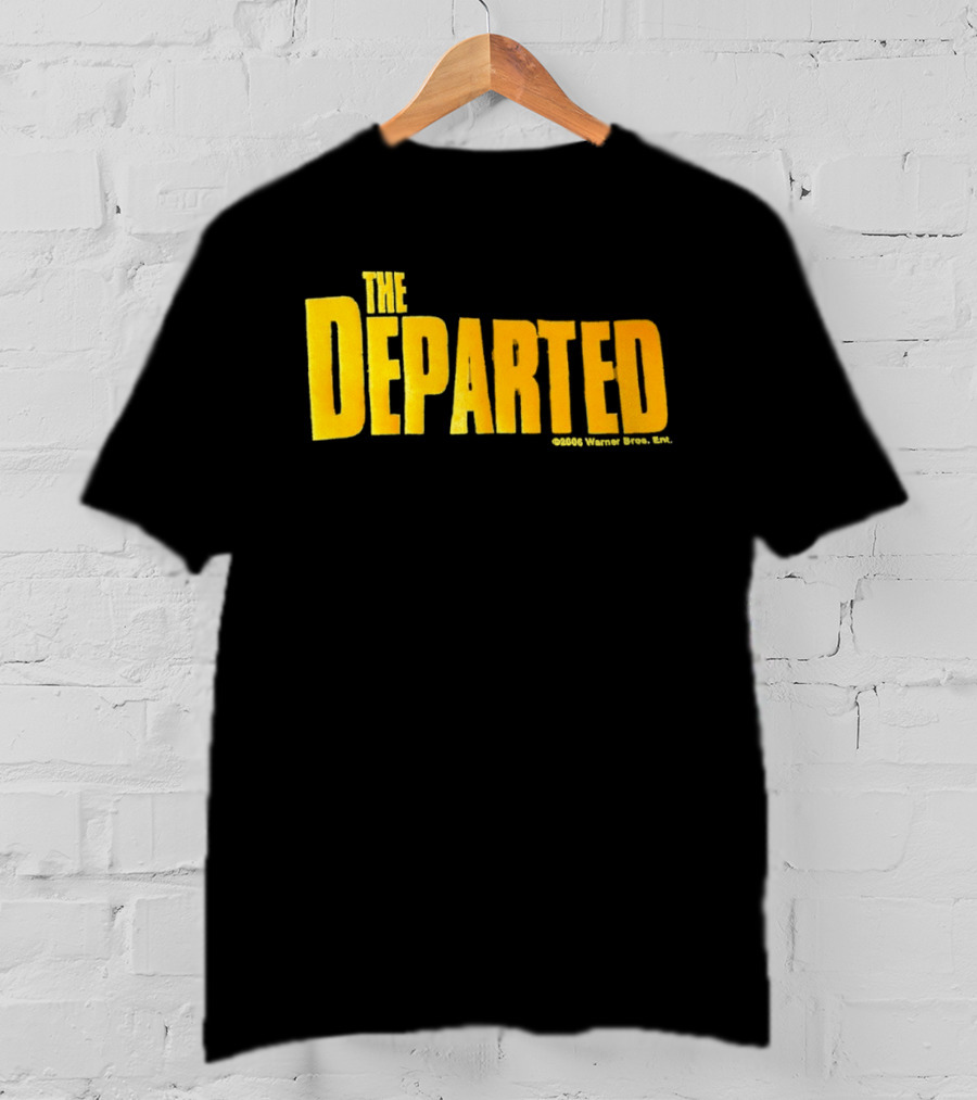 The Departed Vintage Style Yellow T-Shirt