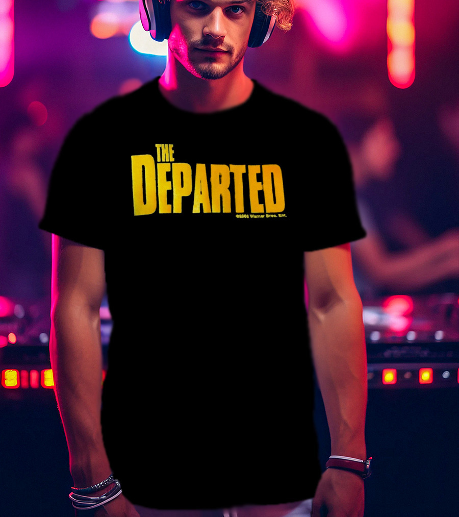 The Departed Vintage Style Yellow T-Shirt