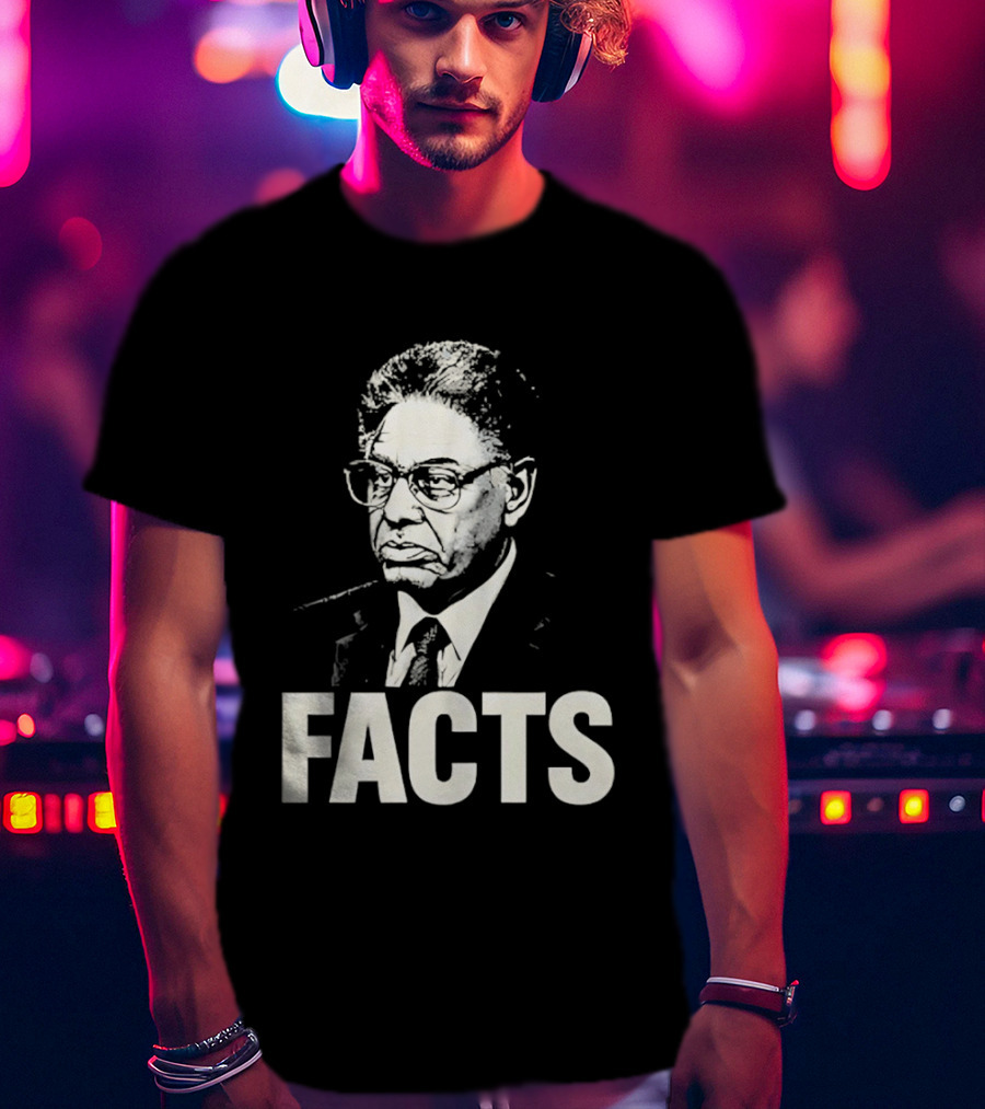 Thomas Sowell Facts Portrait Realism T-Shirt
