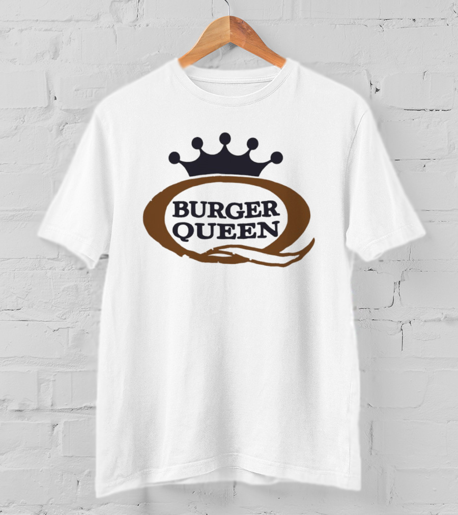 Burger Queen Crown Fast Food T-Shirt