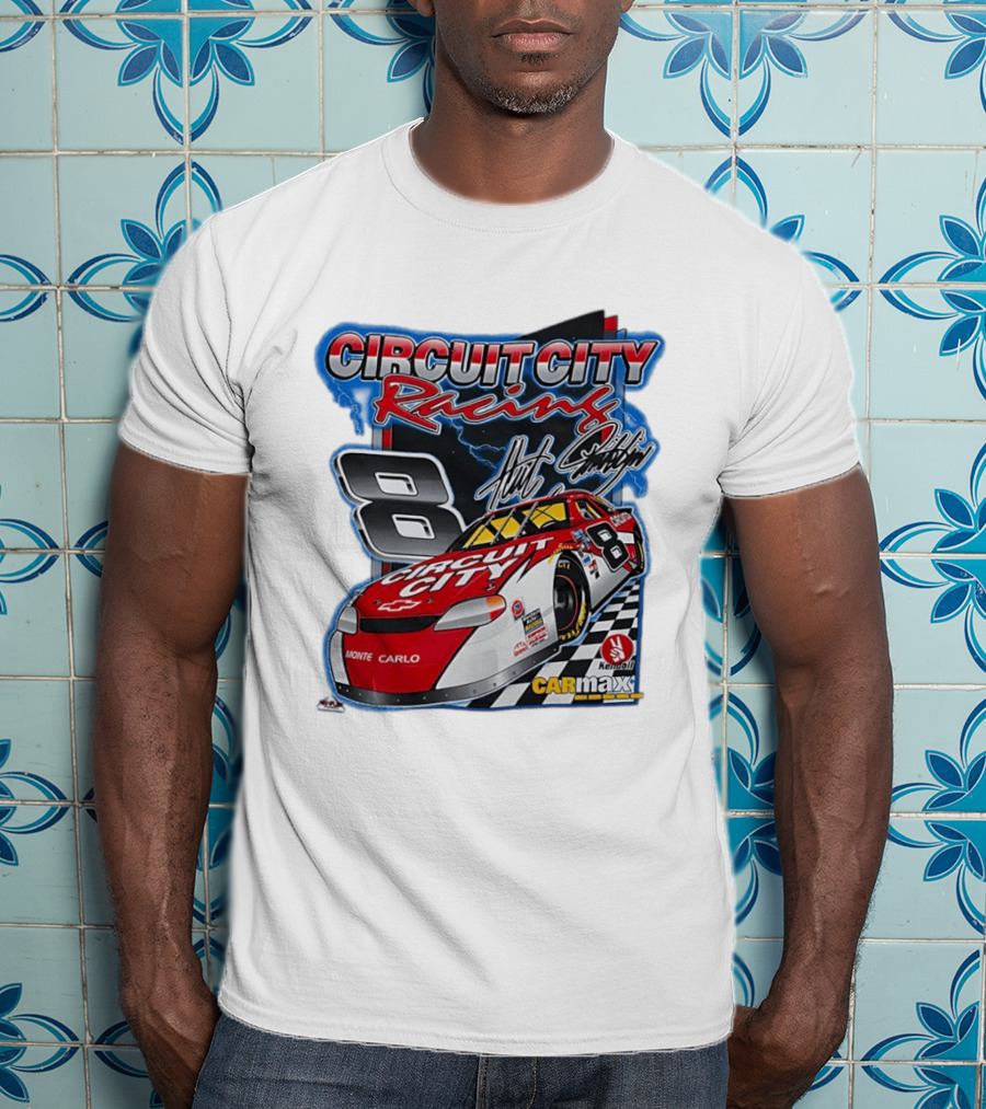 Circuit City Racing Monte Carlo 8 Chevrolet Carmax Kendall NASCAR T-Shirt