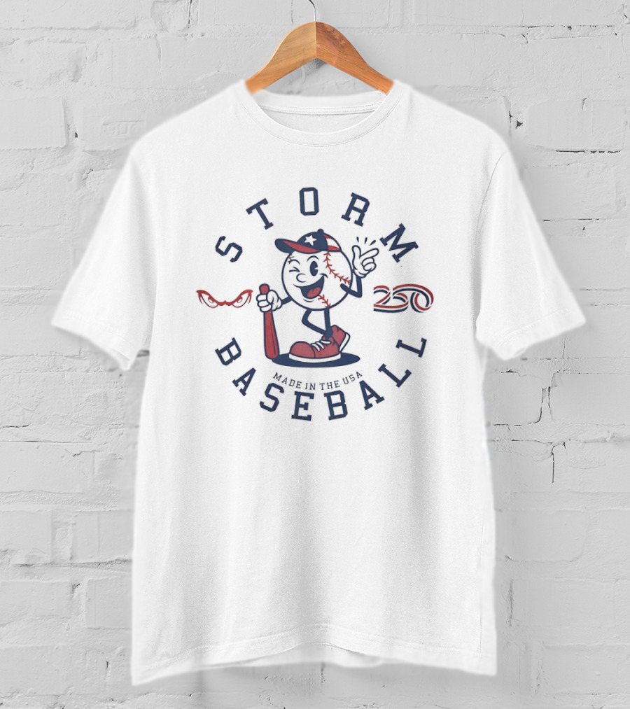 Lake Elsinore Storm Baseball 25th Anniversary 25 Minor League Celebration T-Shirt