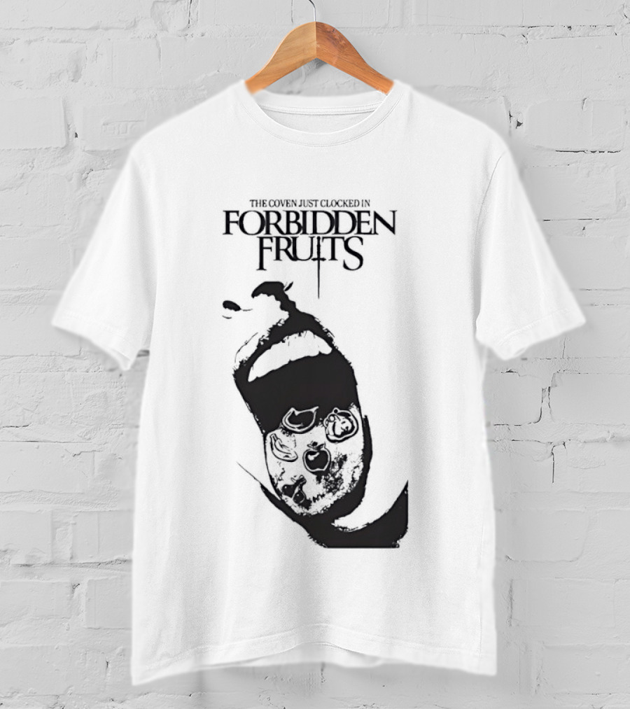 Forbidden Fruits The Coven Just Ed In Screaming Mouth T-Shirt