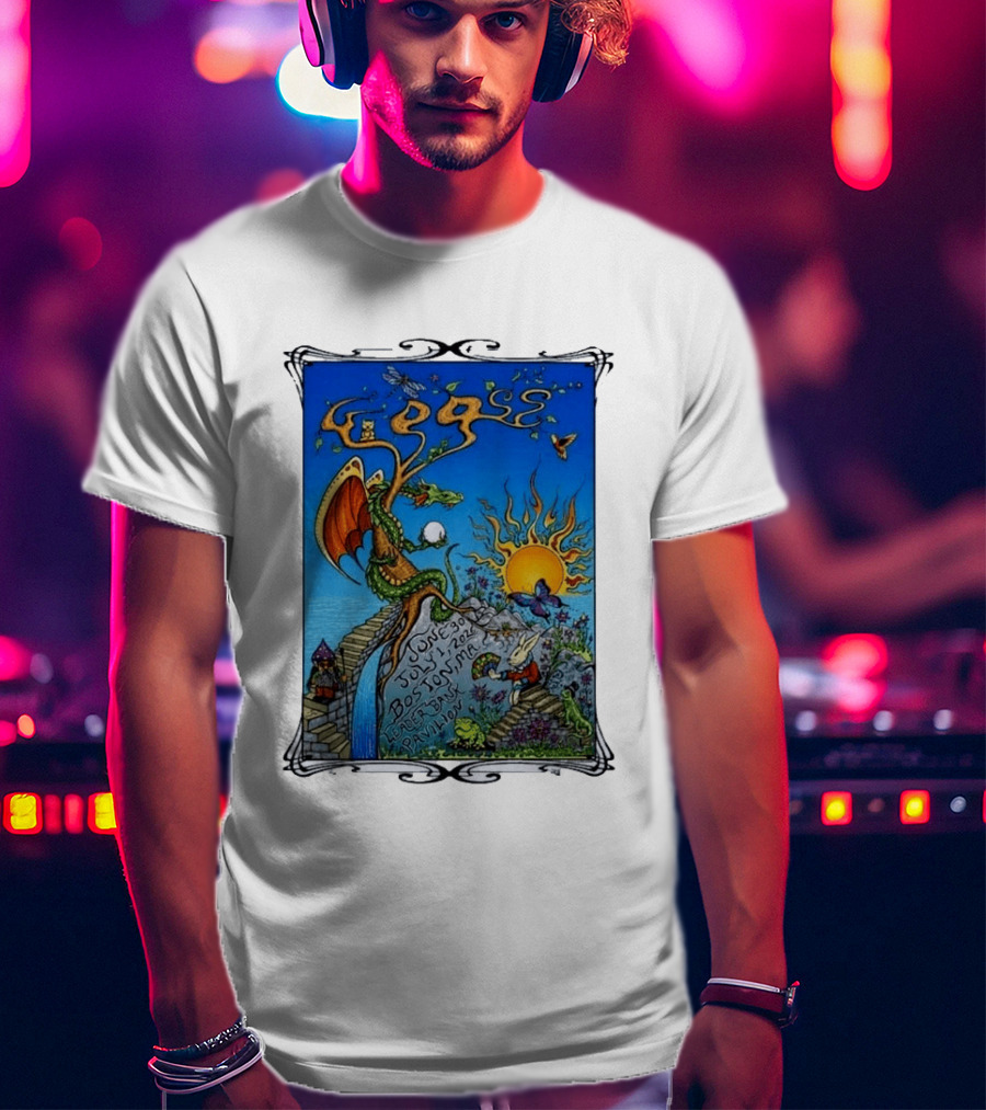 Goose July 2026 Boston Dragon Fantasy Art Leader Bank Pavilion T-Shirt