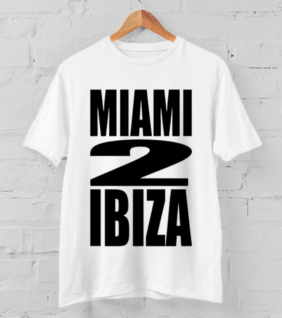 Miami 2 Ibiza Nightclub Party Vibes Electronic Dance Music T-Shirt