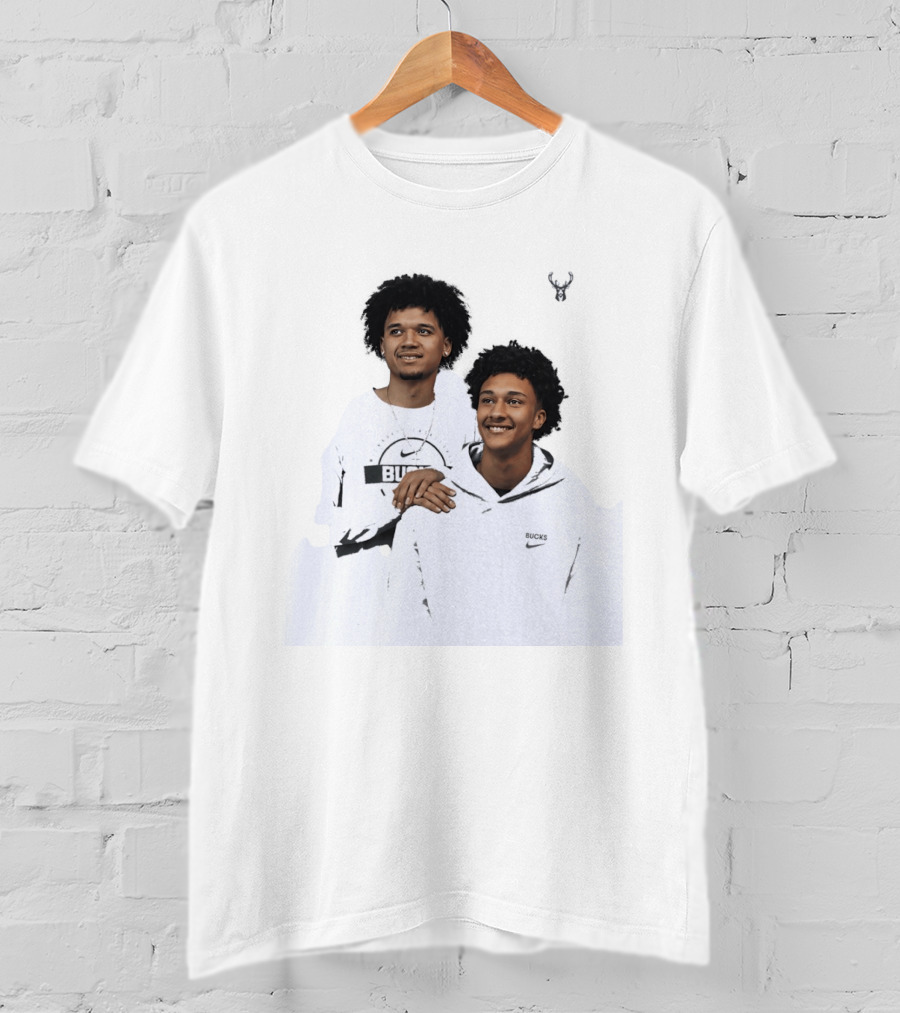 Nate Ament Brayden Burries Milwaukee Bucks Basketball Nike Step Brothers T-Shirt